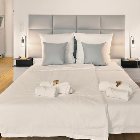 Modernes Apartment Am Gleispark Oldenbourg Extérieur photo