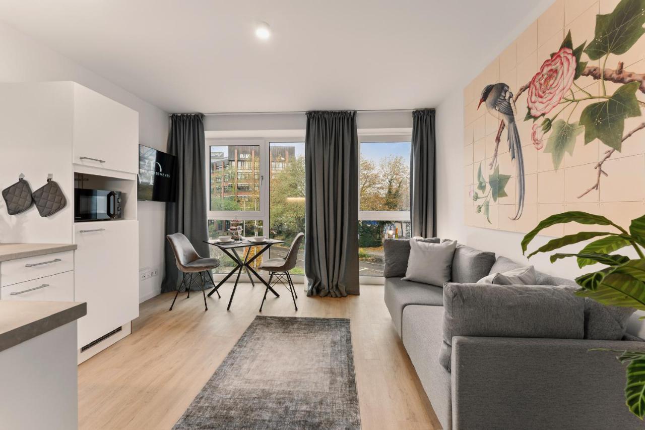 Modernes Apartment Am Gleispark Oldenbourg Extérieur photo