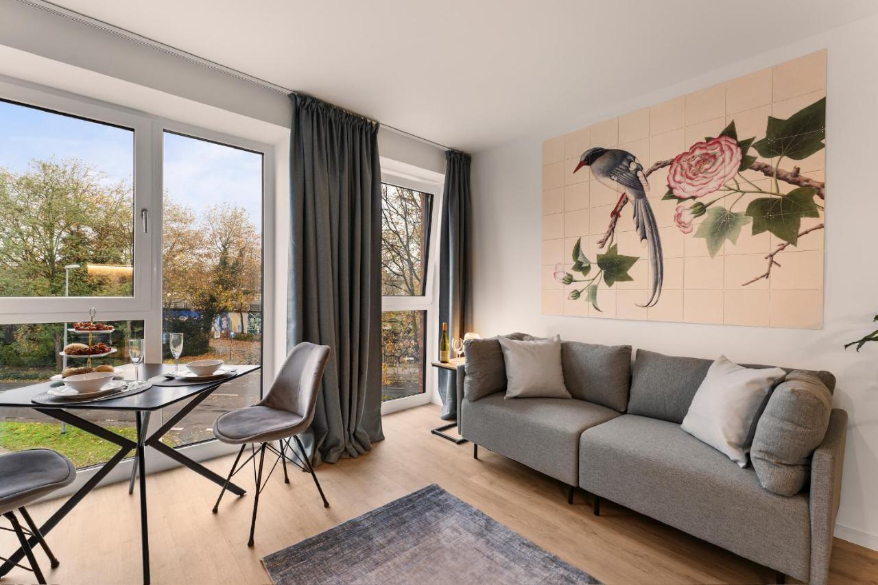Modernes Apartment Am Gleispark Oldenbourg Extérieur photo
