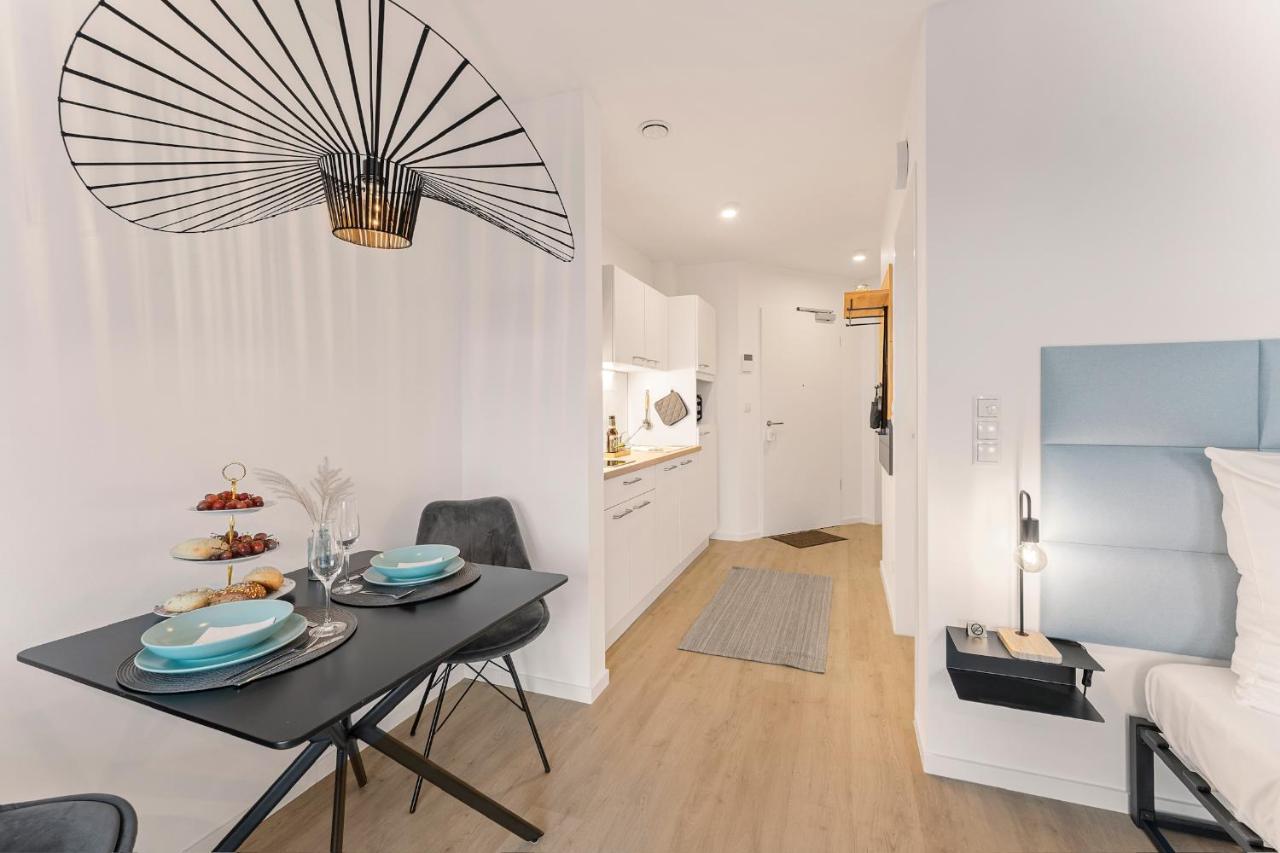 Modernes Apartment Am Gleispark Oldenbourg Extérieur photo