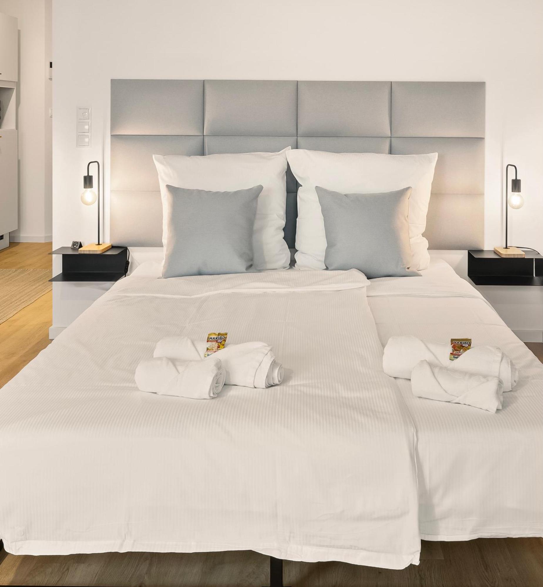 Modernes Apartment Am Gleispark Oldenbourg Extérieur photo