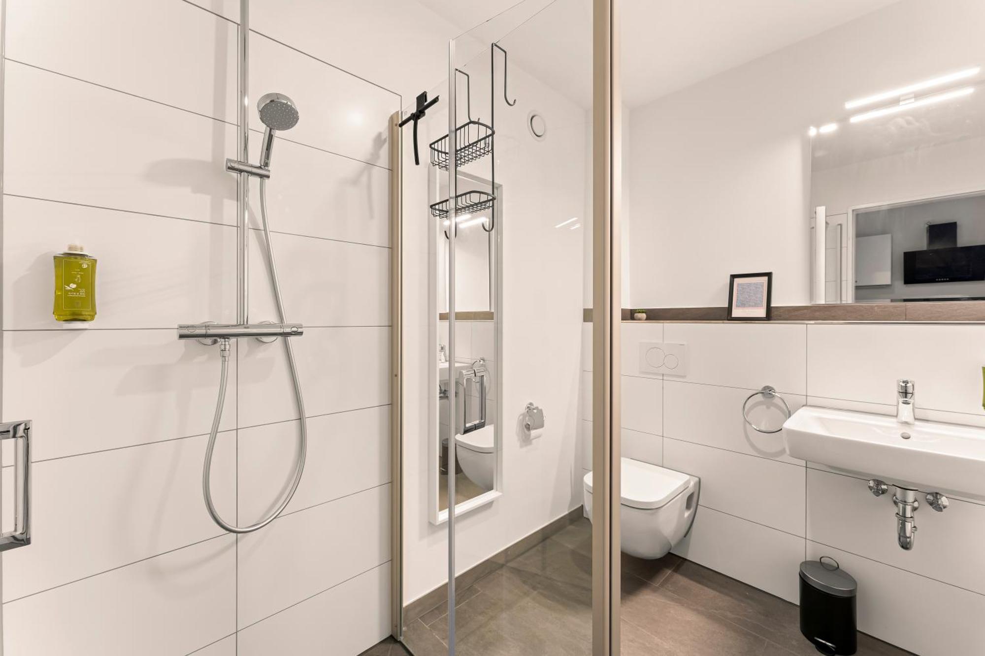 Modernes Apartment Am Gleispark Oldenbourg Extérieur photo